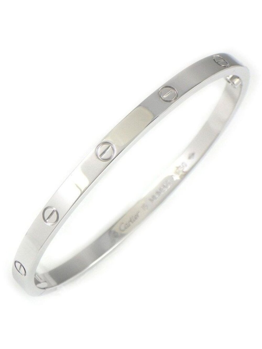 Cartier Bracelet Love SM 18k White Gold 15